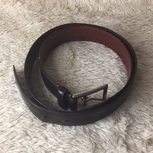 Coach Genuine calfskin belt